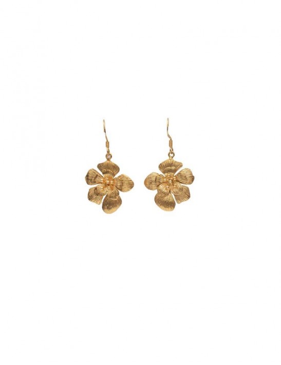 Sterling Silver Bohomein Floral Earrings