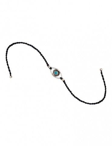 Sterling Silver Evil Eye Rakhi