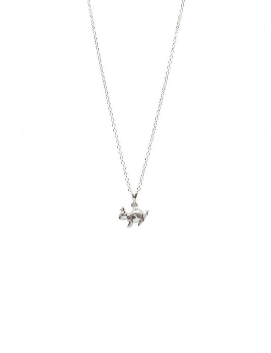 Sterling Silver Rabbit Pendant