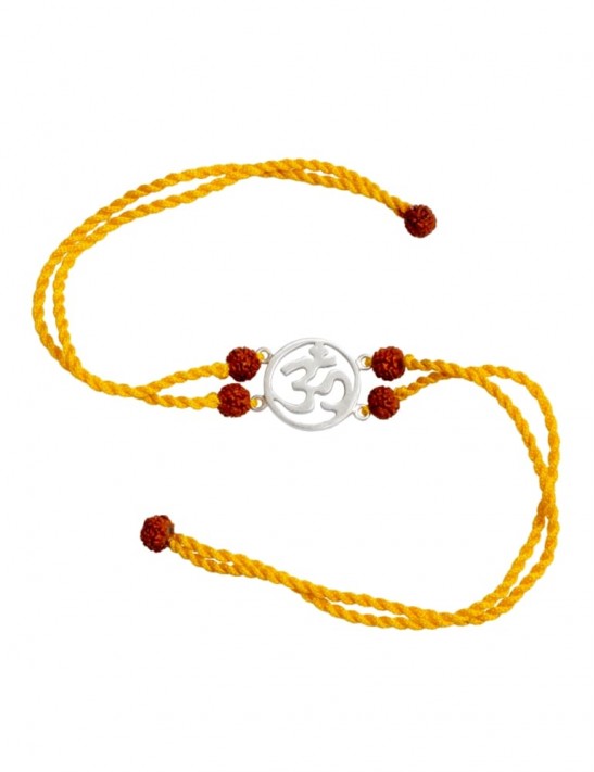 Sterling Silver OM Rakhi 