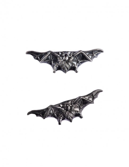 Sterling Silver Bat Brooch