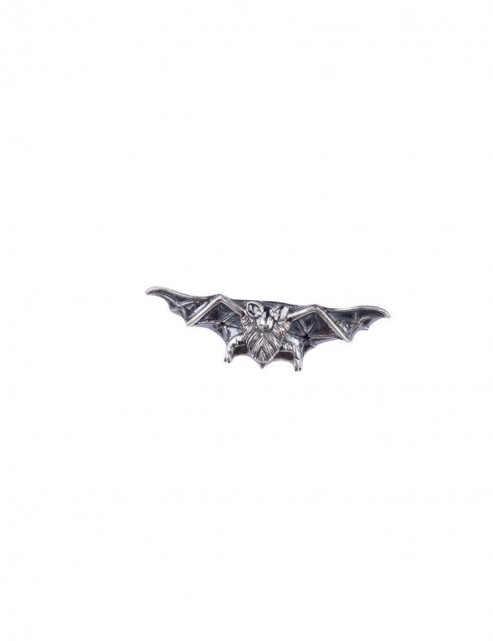 Sterling Silver Bat Brooch