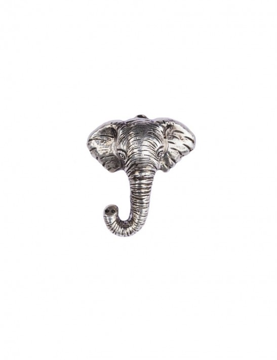 Sterling Silver Haathi Brooch