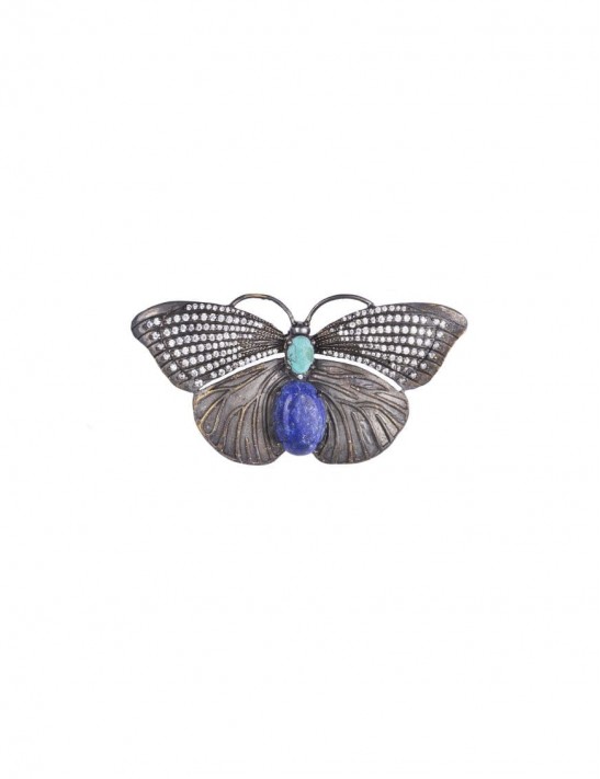 Sterling Silver Butterfly Brooch