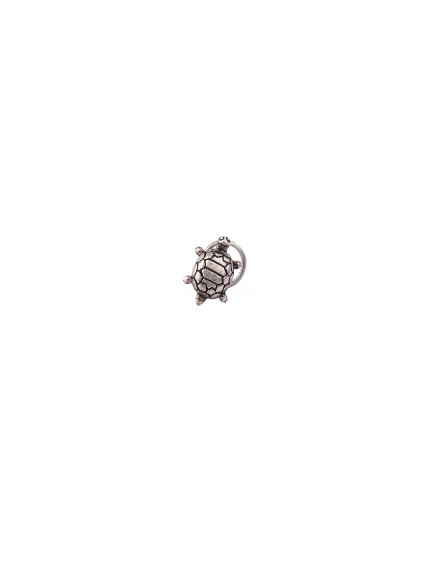 Sterling Silver Turtle Nose Pin
