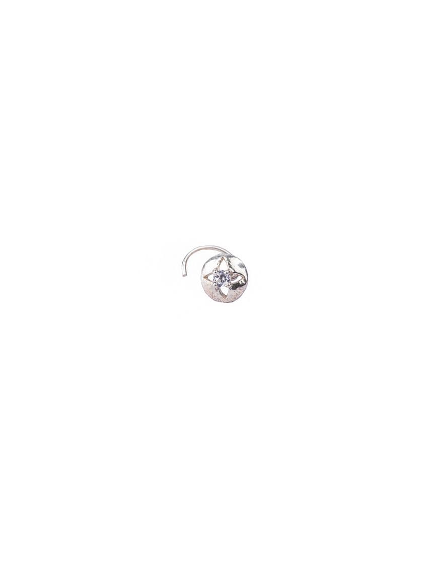 Sterling Silver Converging Star Nose Pin