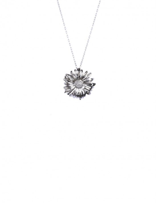 Sterling Silver Sunflower pendant