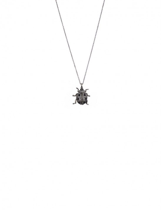 Sterling Silver Lady Bug Pendant