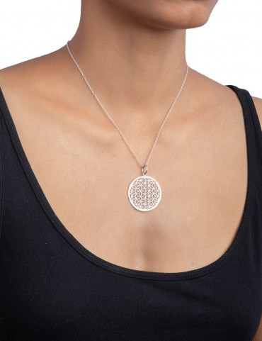 Sterling Silver ‘Flower of Life’ Pendant