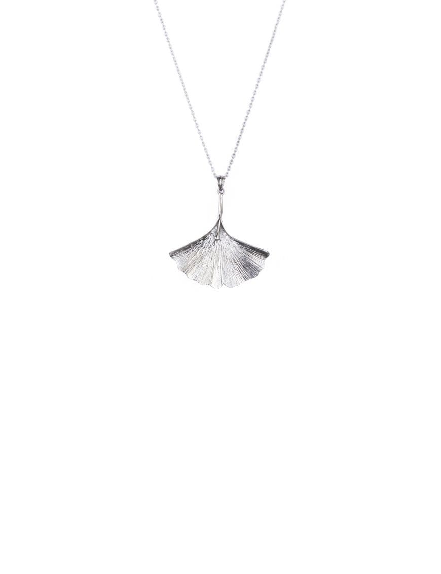 Sterling Silver Ginko leaves Pendant