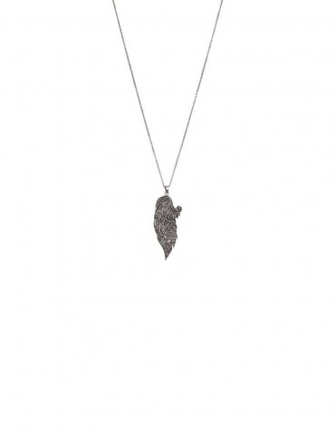 Sterling Silver Angel Wings Pendant