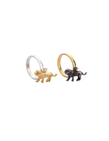 Sterling Silver ‘King of the Jungle’ Ring
