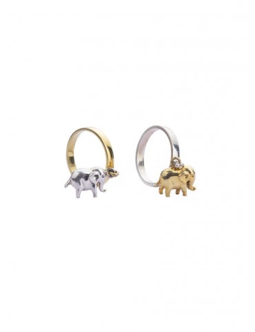 Sterling Silver Elephant Ring