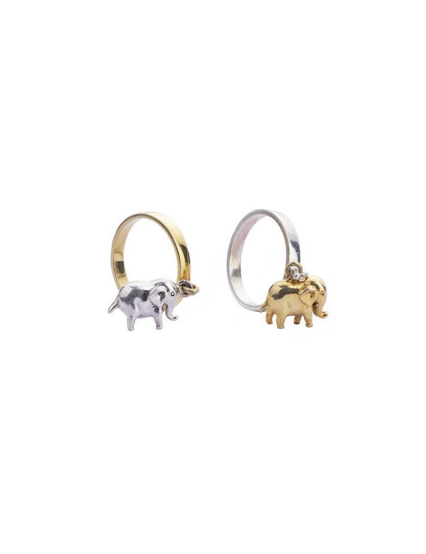 Sterling Silver Elephant Ring