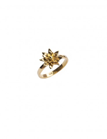 Sterling Silver Emerging Flower Ring