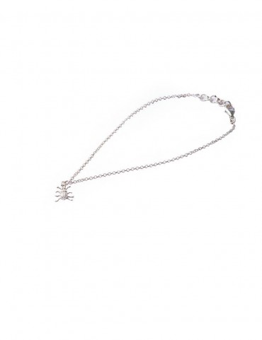 Sterling Silver Bug Anklet