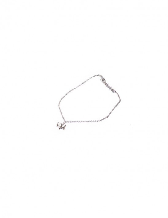 Sterling Silver Rabbit Anklet