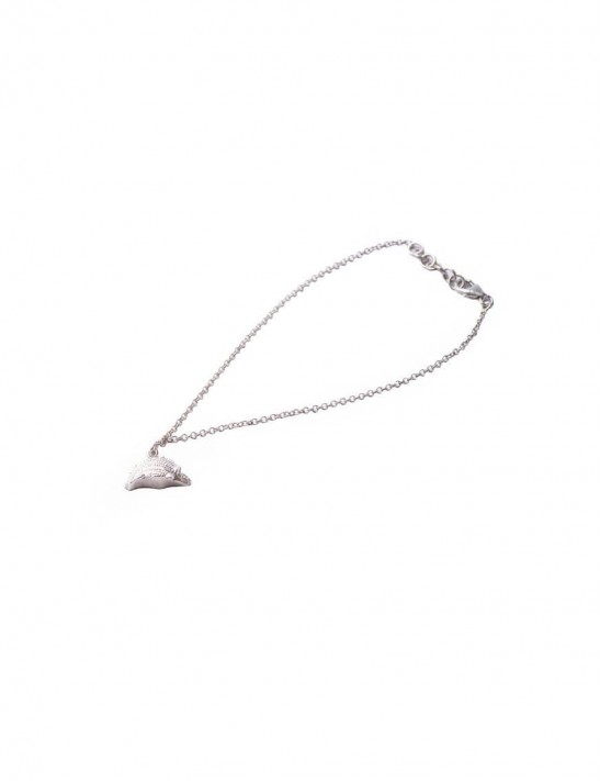 Sterling Silver Porcuppine Anklet