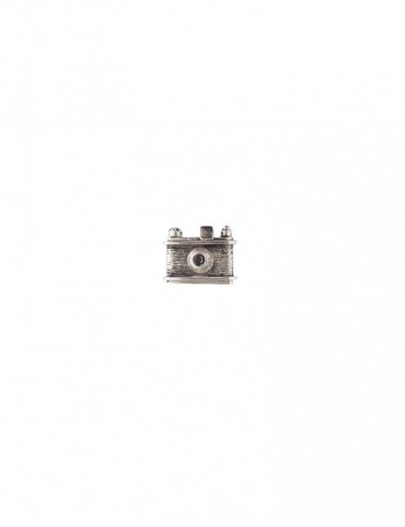 Sterling Silver Camera Brooch