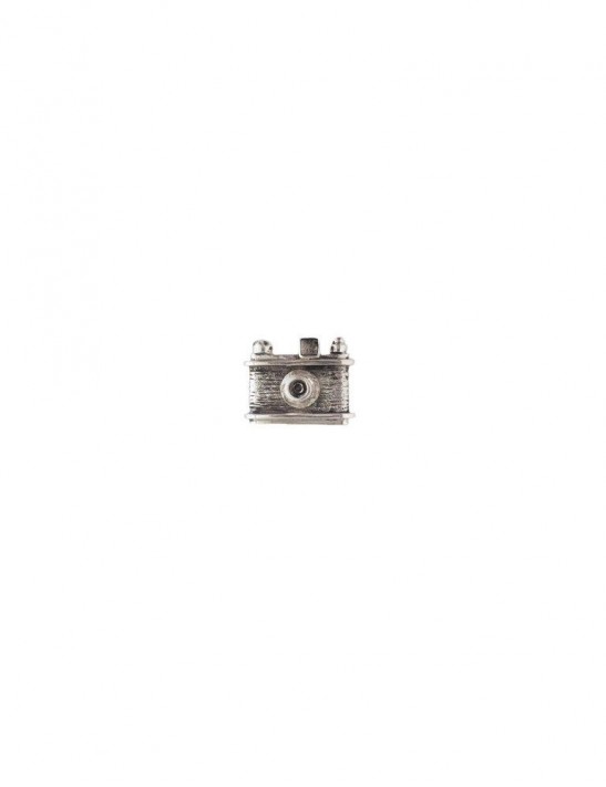 Sterling Silver Camera Brooch