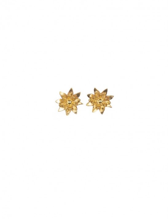 Sterling Silver Moulsari Studs