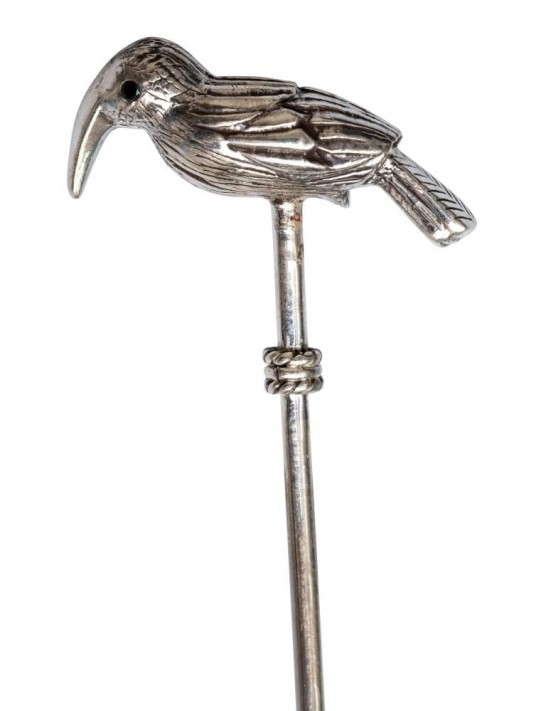 Sterling Silver Hoopoe Bird Stirrer