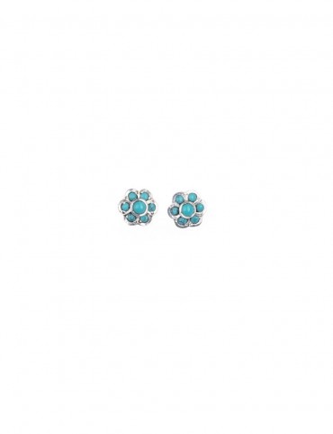 Sterling Silver Firoza studs