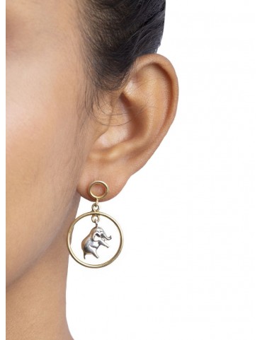 Sterling Silver Haathi Earrings