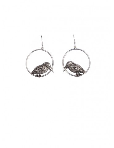 Sterling Silver Kingfisher Earrings