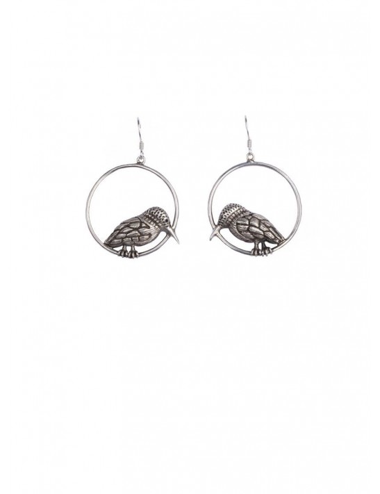 Sterling Silver Kingfisher Earrings