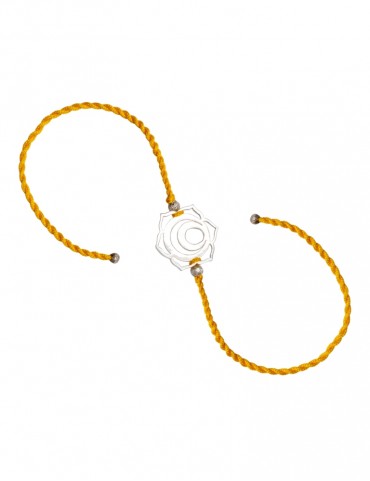 Sterling Silver Sacral Chakra rakhi