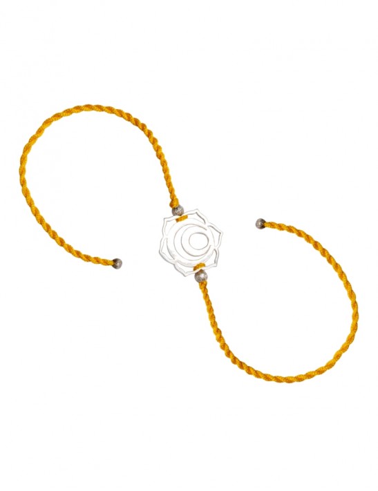 Sterling Silver Sacral Chakra rakhi