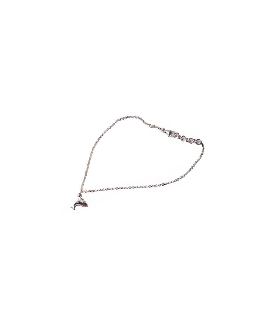 Sterling Silver Dolphine Anklet