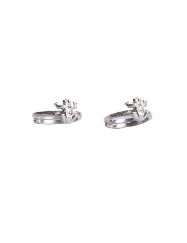 Sterling Silver Frog Toe Ring